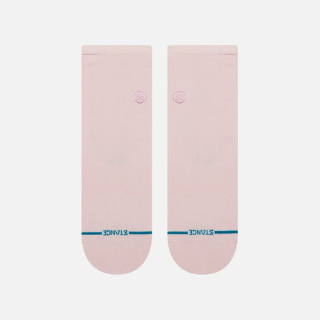 STANCE Women's Fine Rib Quarter Sock - Pink