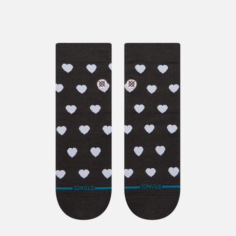 STANCE Women's Hearts Lowrider Sock - Charcoal