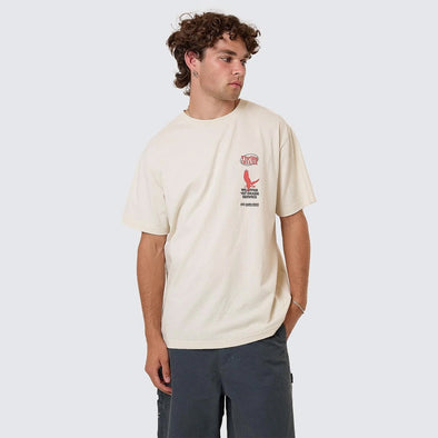 THRILLS 1st Grade Service Merch Fit Tee - Heritage White
