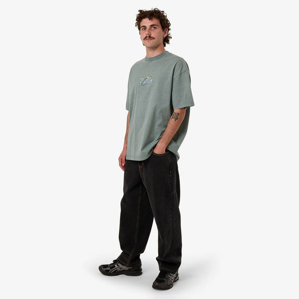 THRILLS Ambient Connections Box Fit Oversize Tee - Chinois Green