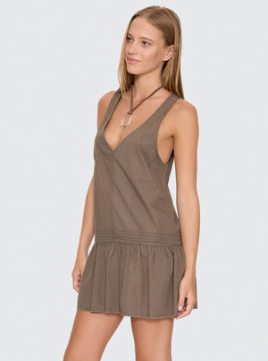 THRILLS Avery Mini Dress - Olive