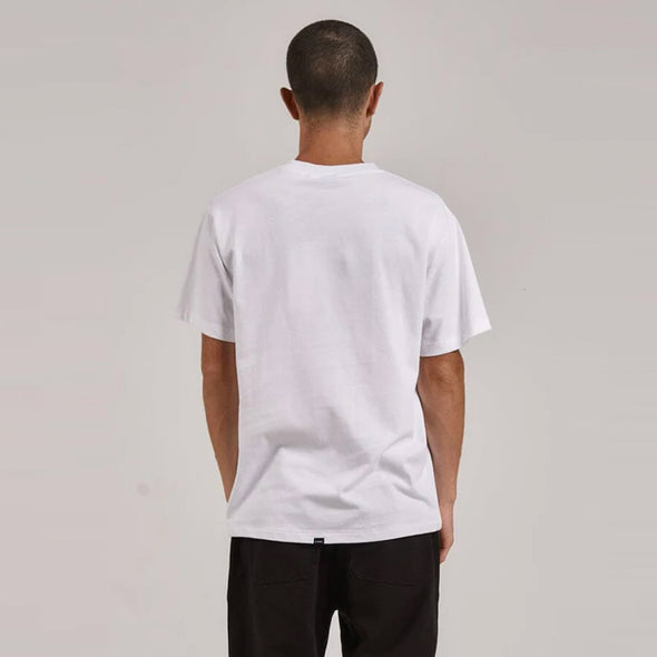 THRILLS Bad Habits Club Merch Fit Tee - White