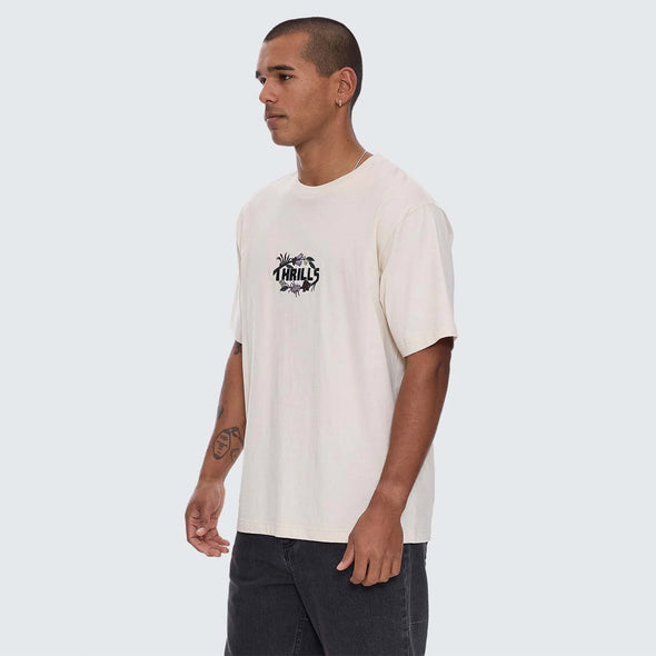 THRILLS Beauty Around Us Oversize Fit Tee - Unbleached