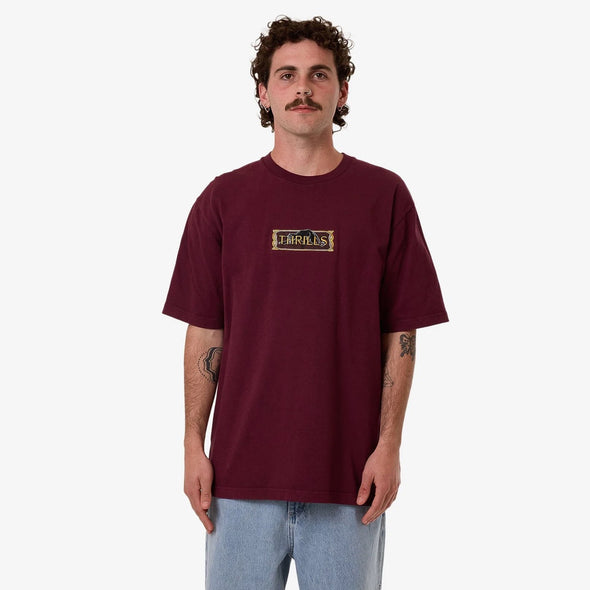 THRILLS Behind It All Oversize Fit Tee - Wine Tasting