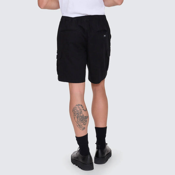 THRILLS Bueno Elastic Cargo Short - Black