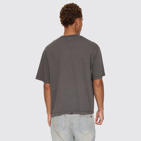 THRILLS Built To Last Oversize Box Crop Tee - Merch Black