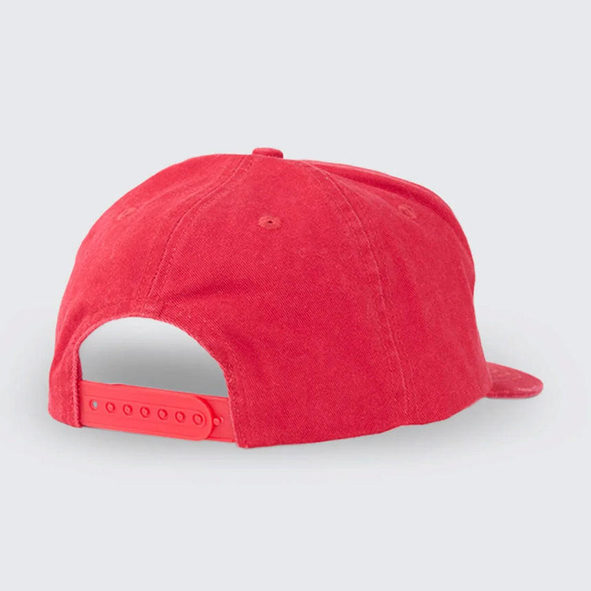 THRILLS Built To Win 5 Panel Cap - Racing Red
