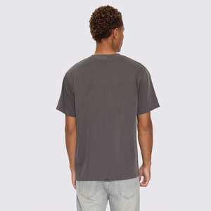 THRILLS Built To Win Embroidered Merch Tee - Marble Black