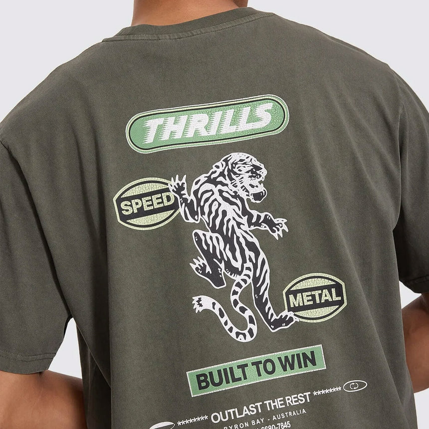 THRILLS Built To Win Merch Tee - Beetle