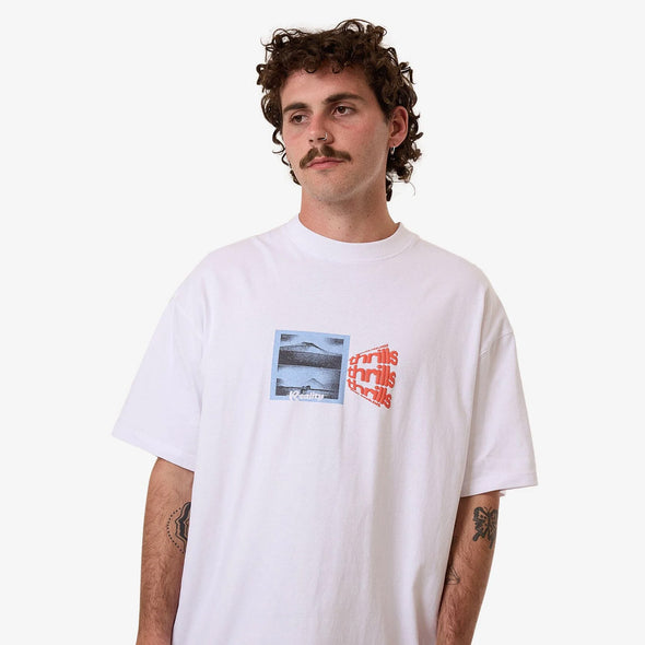 THRILLS Dream Reality Box Fit Oversize Tee - White