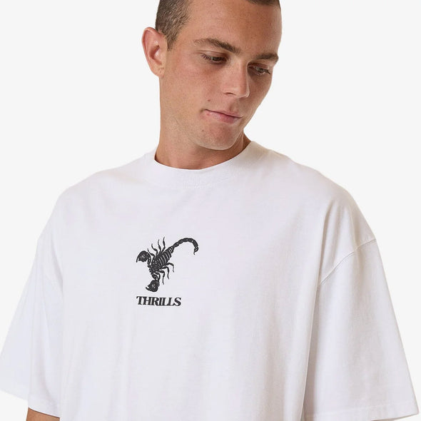 THRILLS Thrills Energy Box Fit Oversize Tee - White