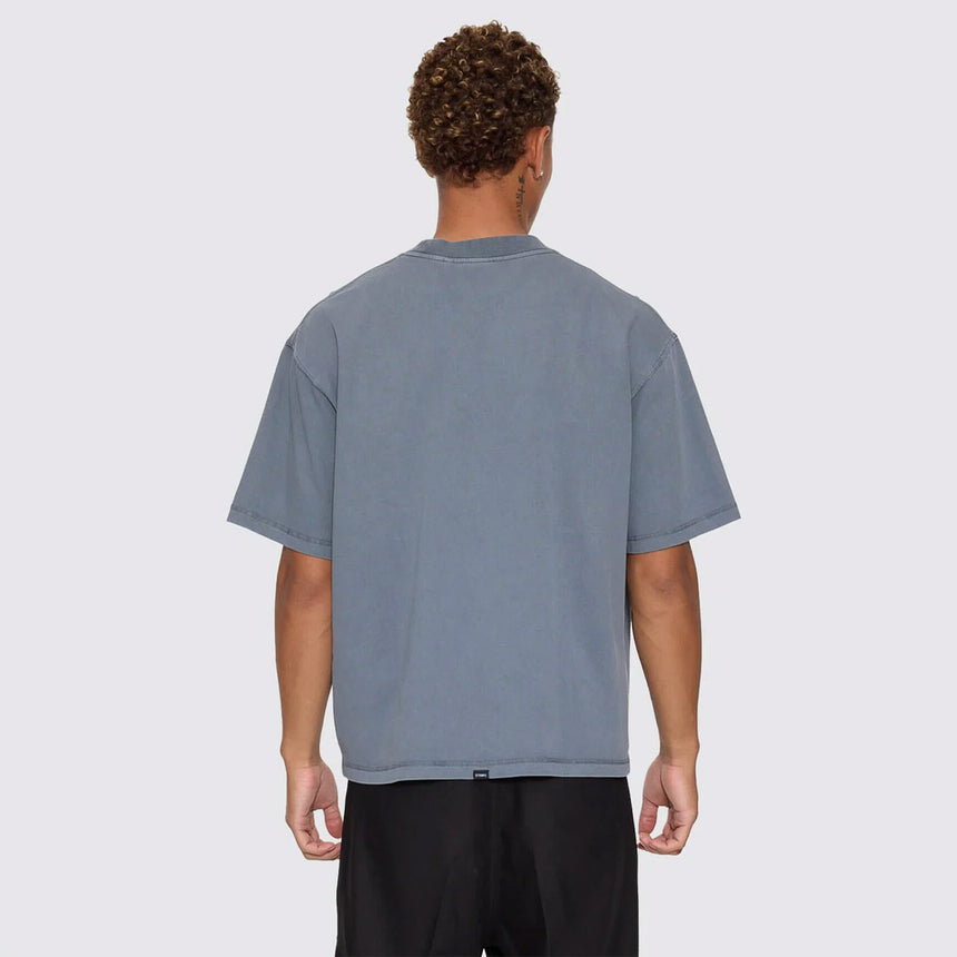 THRILLS Everything Oversize Box Crop Tee - Air Force Blue