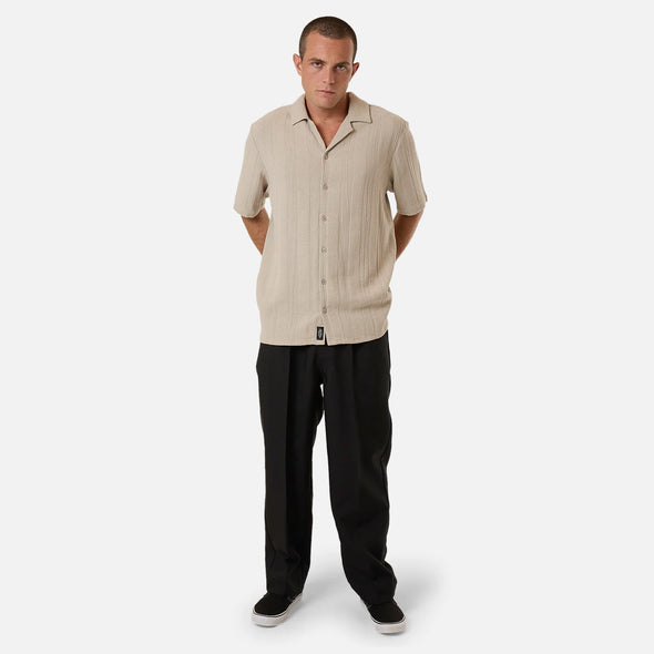 THRILLS Evolution Bowling Shirt - Fog