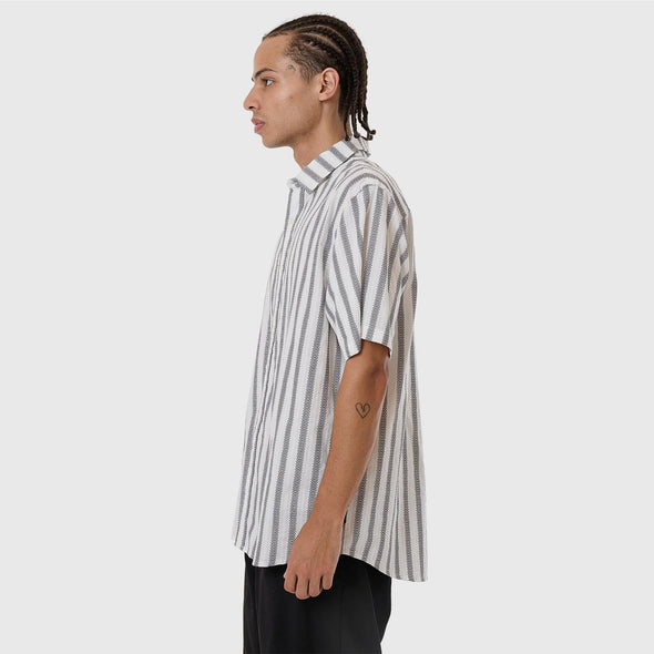 THRILLS Expansions Short Sleeve Shirt - Dirty White