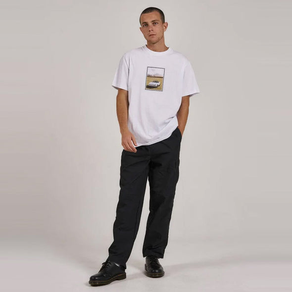 THRILLS Field Of Speed Merch Fit Tee - Unbleached