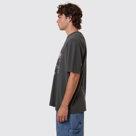 THRILLS Flight Risk Oversize Fit Tee - Merch Black