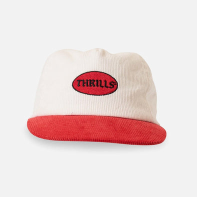 THRILLS Hard As They Come 5 Panel Cap - Heritage White