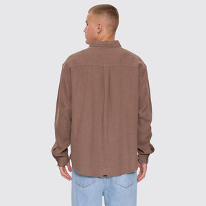 THRILLS Hemp Thrills Oversize Long Sleeve Shirt - Falcon