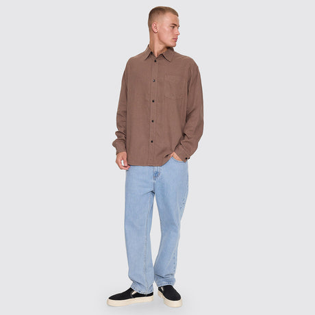 THRILLS Hemp Thrills Oversize Long Sleeve Shirt - Falcon