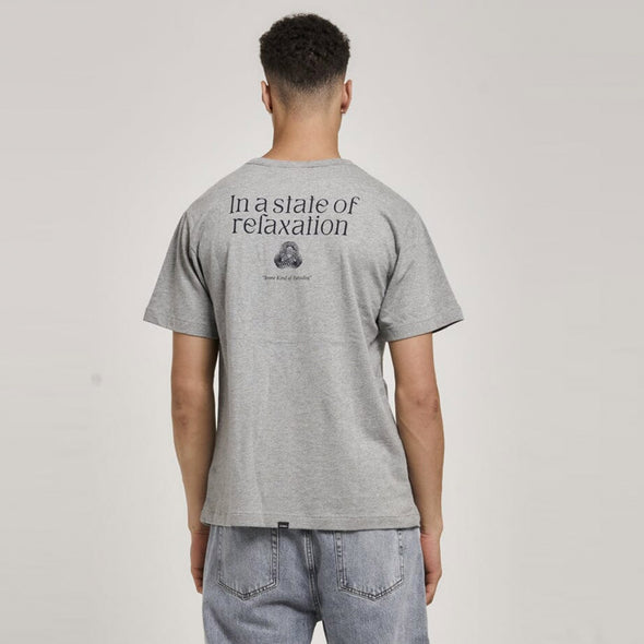 THRILLS In A State Of Relaxation Merch Fit Tee - Grey Marle