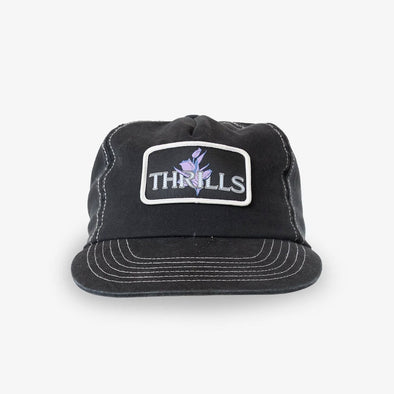 THRILLS In Bloom 5 Panel Cap - Twilight Black