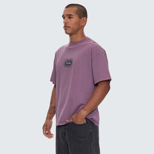 THRILLS It's In The Cards Box Fit Oversize Tee - Vintage Mauve