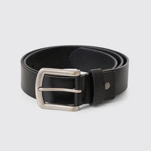 THRILLS Leather Belt - Black
