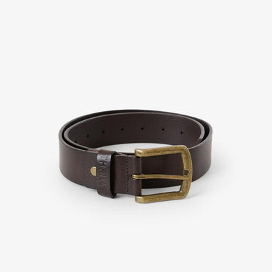 THRILLS Leather Belt - Brown