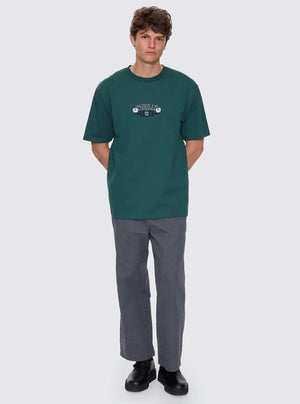 THRILLS Locked In Oversize Fit Tee - Varsity Green