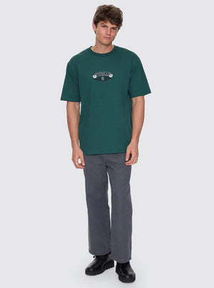 THRILLS Locked In Oversize Fit Tee - Varsity Green