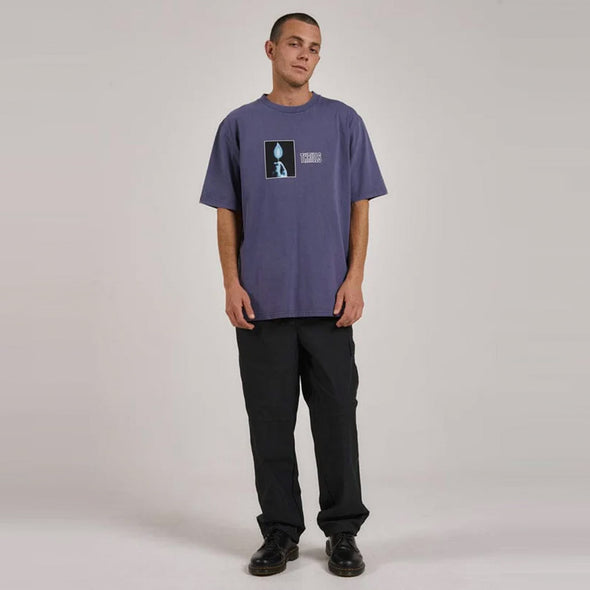 THRILLS Lucky Strike Oversize Fit Tee - Blue Rinse