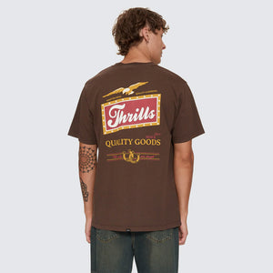THRILLS Make Em Tough Merch Tee - Postal Brown
