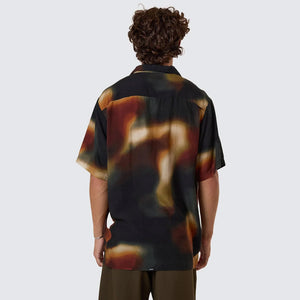 THRILLS Metamorphic Daze Bowling Shirt - Black