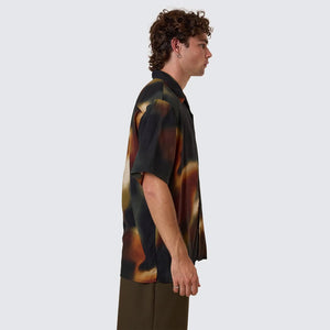THRILLS Metamorphic Daze Bowling Shirt - Black