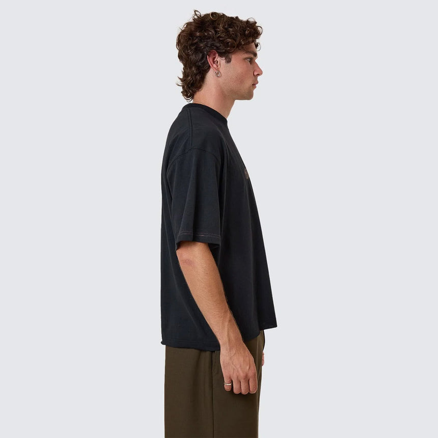 THRILLS Metamorphic Daze Box Fit Oversize Short Tee - Washed Black