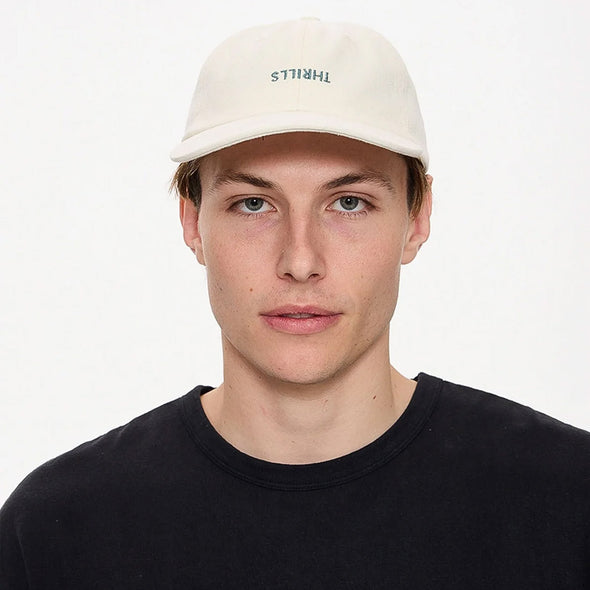 THRILLS Minimal Thrills 6 Panel Cap - Tofu/Green Coast