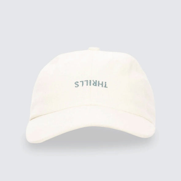 THRILLS Minimal Thrills 6 Panel Cap - Tofu/Green Coast