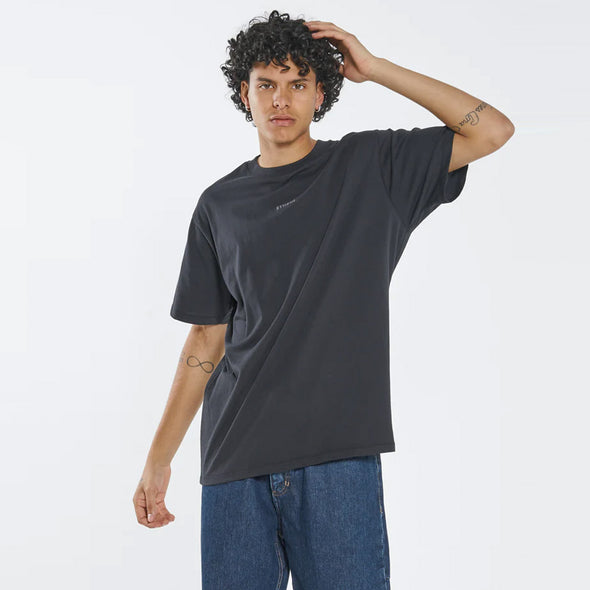 THRILLS Minimal Thrills Merch Fit Tee - Washed Black