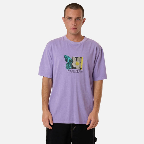 THRILLS Morphing Oversize Fit Tee - Violet Tulip