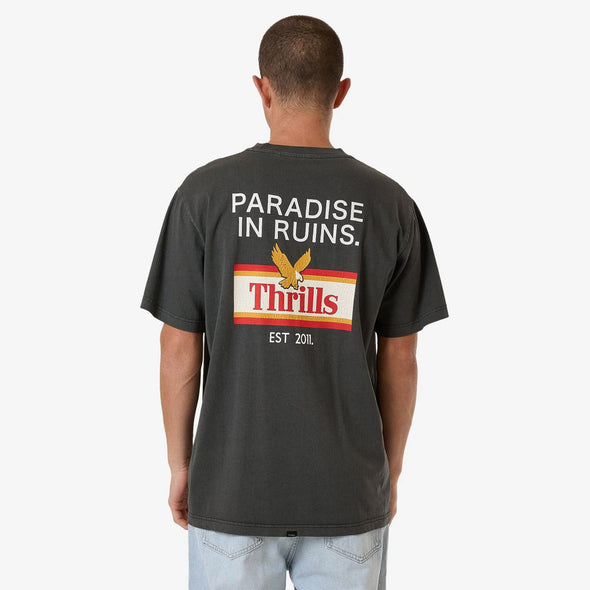 THRILLS Never Stop Merch Fit Tee - Merch Black