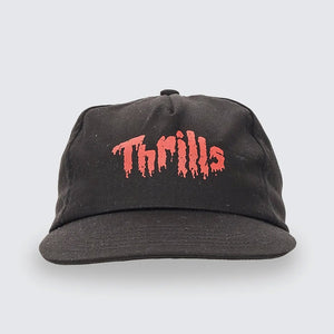 THRILLS Once Bitten Twice Shy 5 Panel Cap - Black