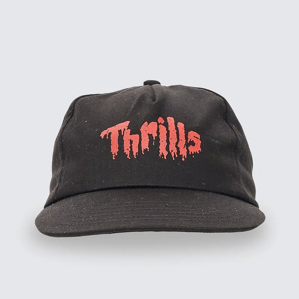 THRILLS Once Bitten Twice Shy 5 Panel Cap - Black