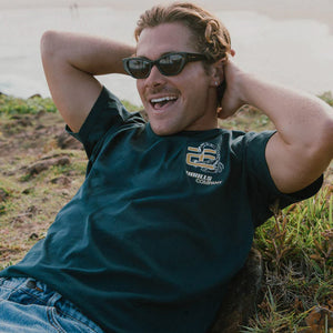 THRILLS Paradise Falling Merch Fit Tee - Federal Blue