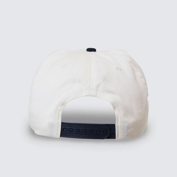 THRILLS Penant 5 Panel Cap - Heritage White/Classic Blue