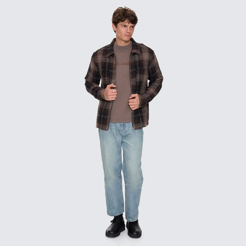 THRILLS Primitive Flannel Jacket - Falcon