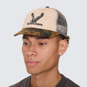 THRILLS Seen & Heard 6 Panel Short Brim Cap - Birch Camo