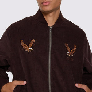 THRILLS Seen & Heard Bomber - Postal Brown