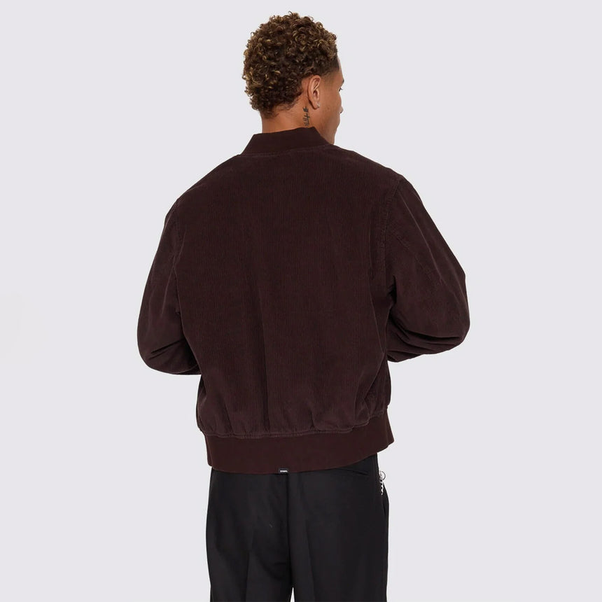 THRILLS Seen & Heard Bomber - Postal Brown