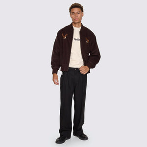 THRILLS Seen & Heard Bomber - Postal Brown