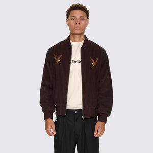 THRILLS Seen & Heard Bomber - Postal Brown